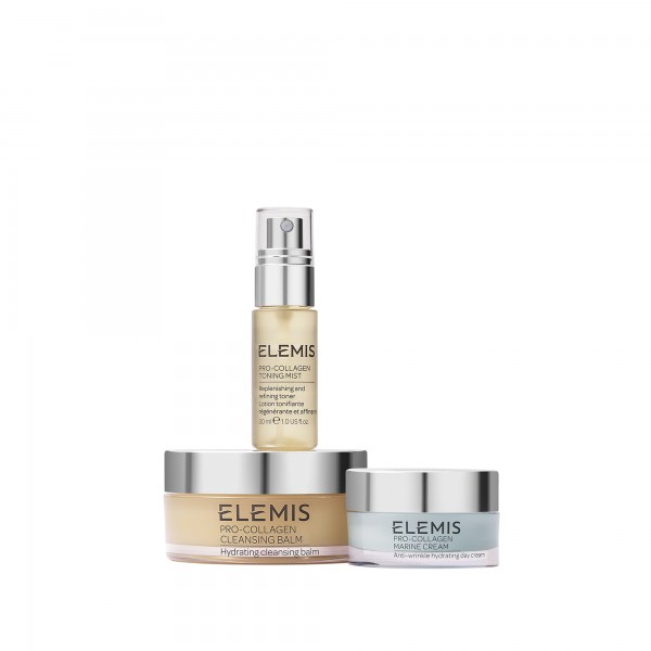 ELEMIS Kit: Pro-Collagen Prep & Replenish Routine - Набор Ритуал ухода за кожей Про-Колаген