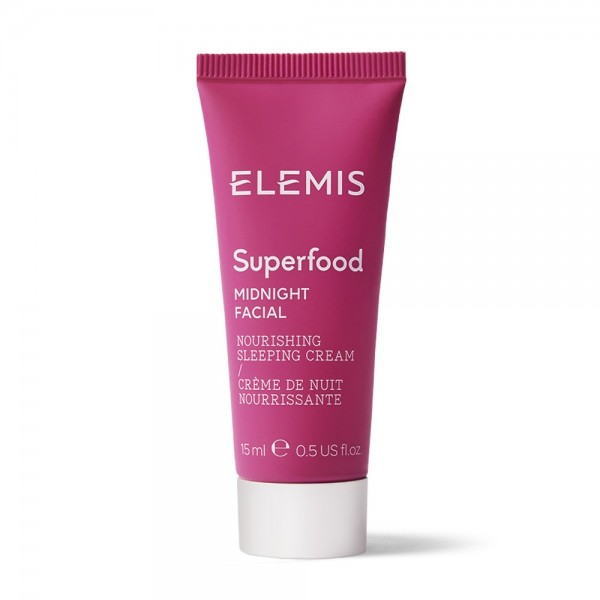 ELEMIS Superfood Midnight Facial - Суперфуд нічний поживний крем з пребіотиками, 15 мл